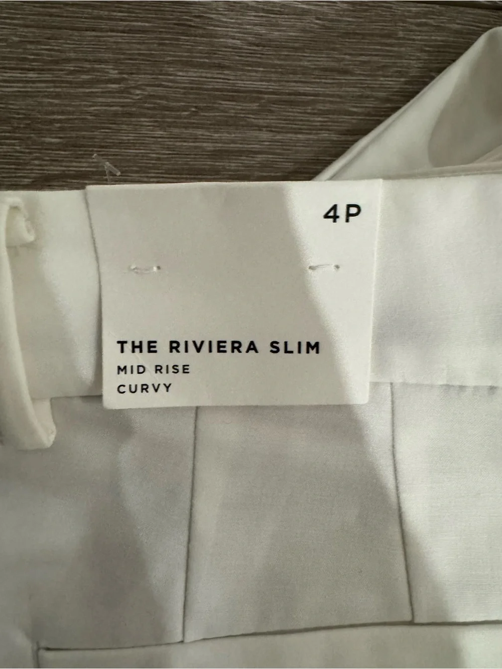 LOFT White Cropped Ankle Pants - Slim Pull-On Trousers - Picture 5 of 5
